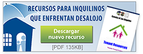 Recursos para inquilinos enfrentando evicci&oacute;n PDF 135KB